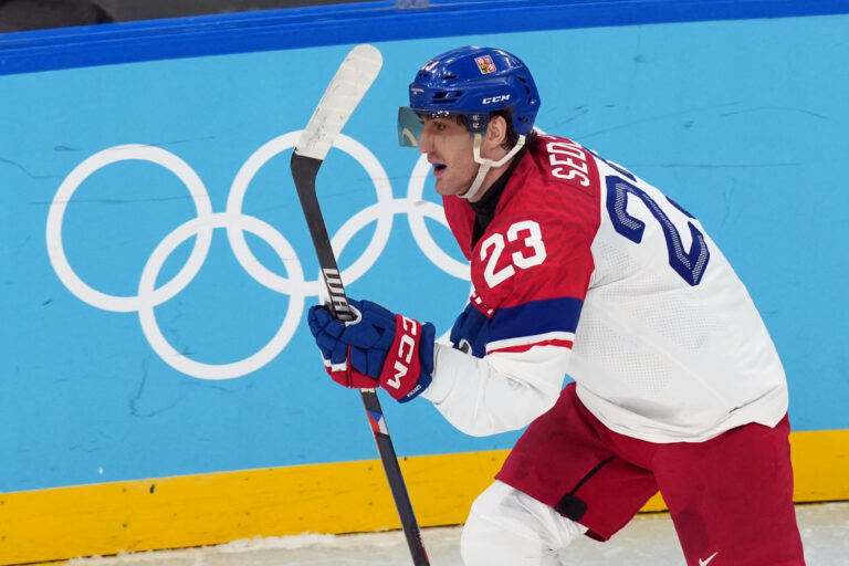 Hokej štvrťfinále Kanada - Česko na olympiáde