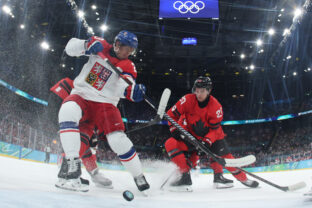 Hokej štvrťfinále Kanada - Česko na olympiáde