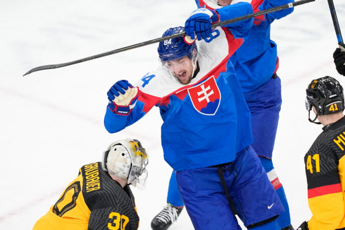 Hokej štvrťfinále Slovensko - Nemecko na olympiáde