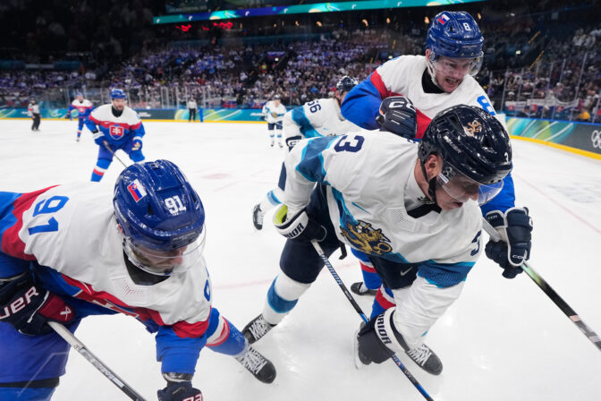 Hokej na olympiáde: Slovensko - Fínsko