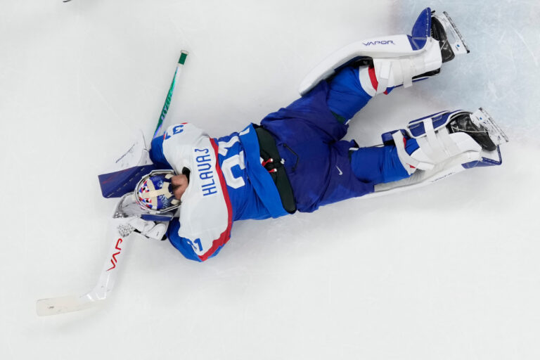 Hokej - semifinále: Slovensko - USA (fotografie)