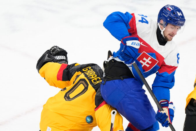 Hokej štvrťfinále Slovensko - Nemecko na olympiáde