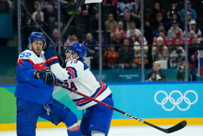 Hokej - semifinále: Slovensko - USA (fotografie)