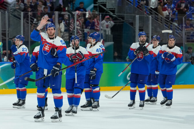 Hokej - semifinále: Slovensko - USA (fotografie)