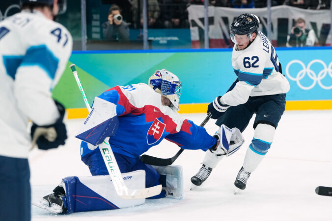 Hokej zápas o 3. miesto (bronz): Slovensko - Fínsko (fotografie)