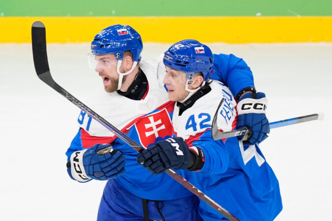 Hokej štvrťfinále Slovensko - Nemecko na olympiáde