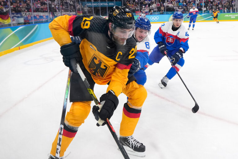 Hokej štvrťfinále Slovensko - Nemecko na olympiáde