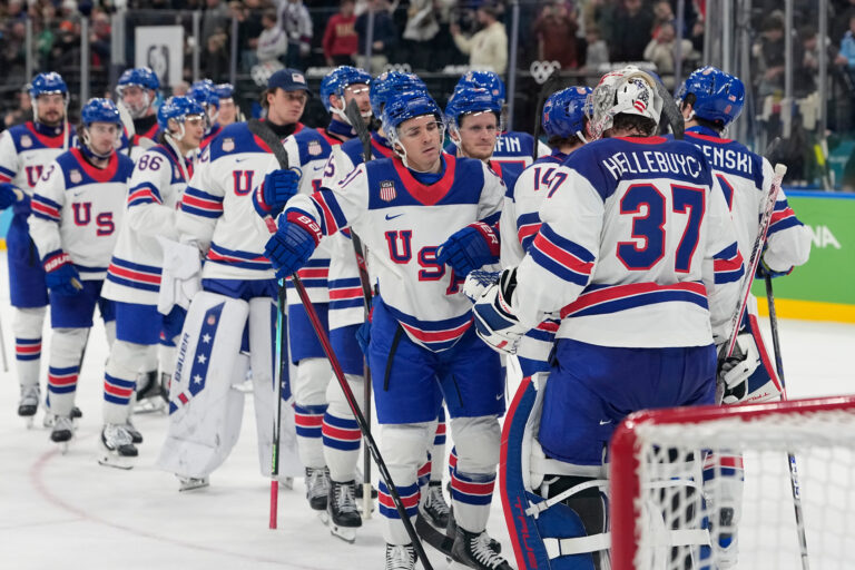 Hokej - semifinále: Slovensko - USA (fotografie)