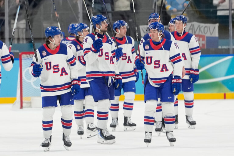 Hokej - semifinále: Slovensko - USA (fotografie)