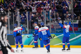 Hokej na olympiáde: Slovensko - Fínsko