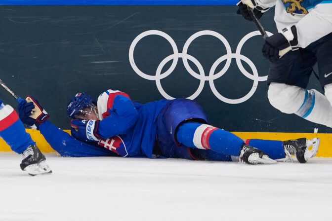 Hokej na olympiáde: Slovensko - Fínsko