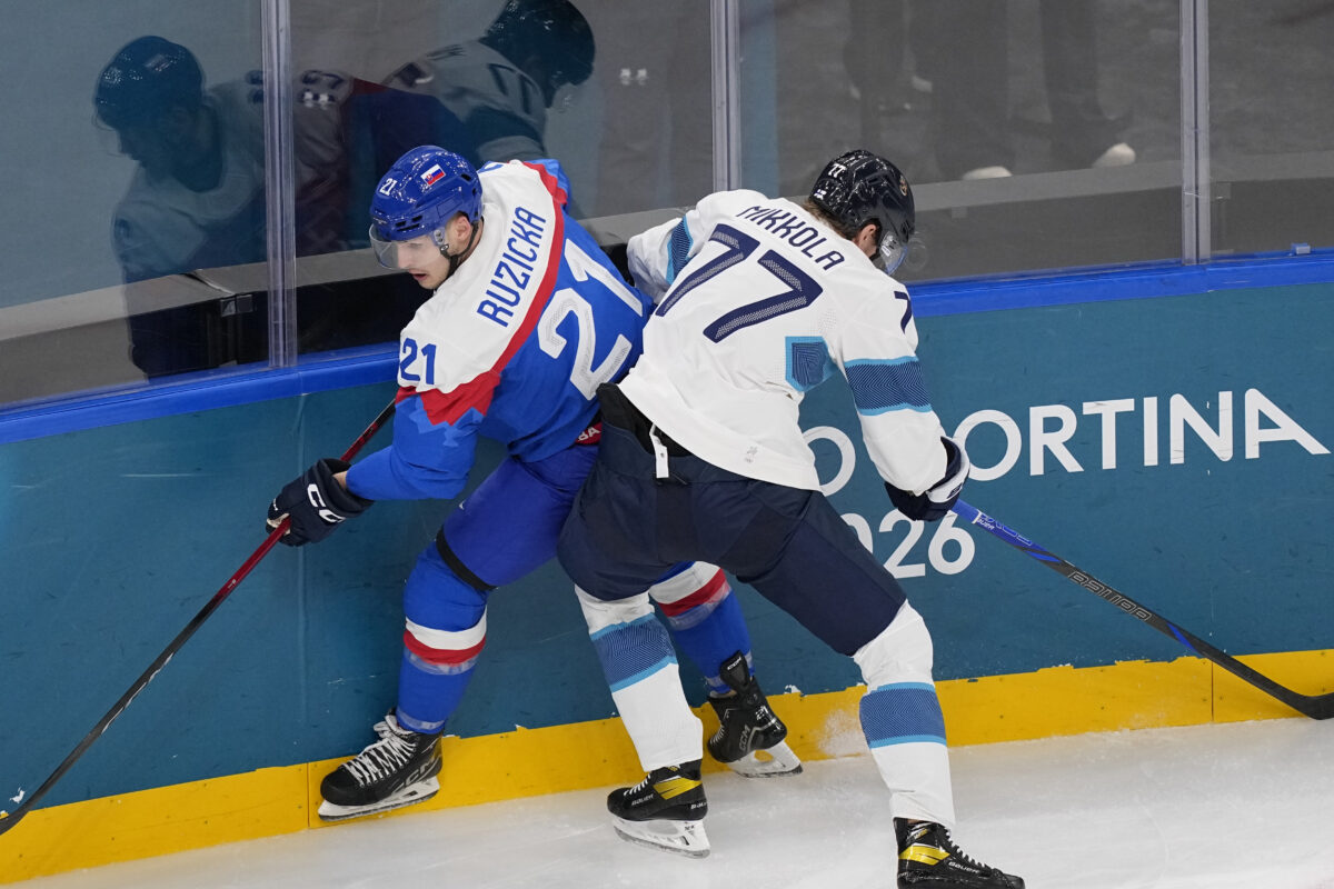 Hokej na olympiáde: Slovensko - Fínsko