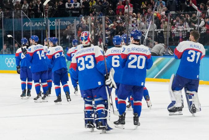 Hokej - semifinále: Slovensko - USA (fotografie)