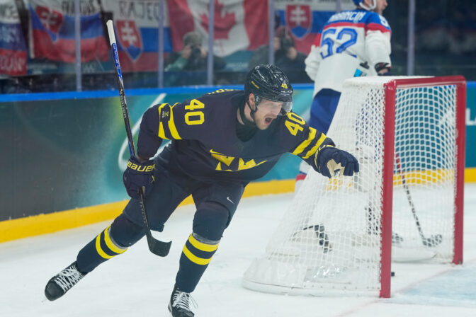 Hokej na olympiáde: Slovensko - Švédsko