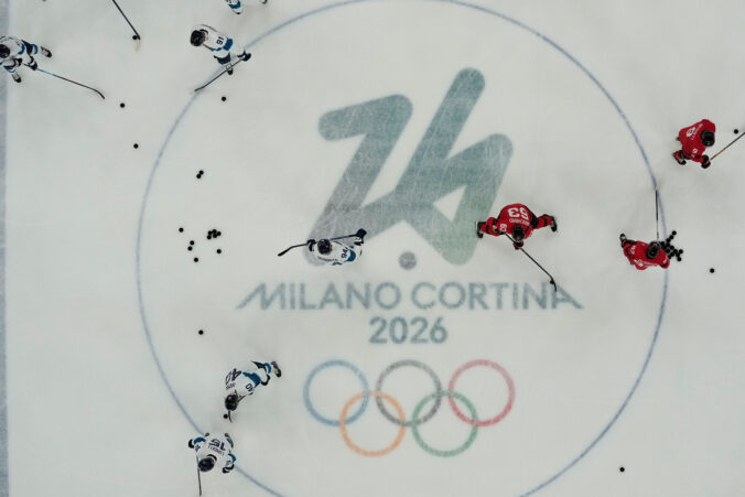 Hokej - semifinále: Kanada - Fínsko (fotografie)