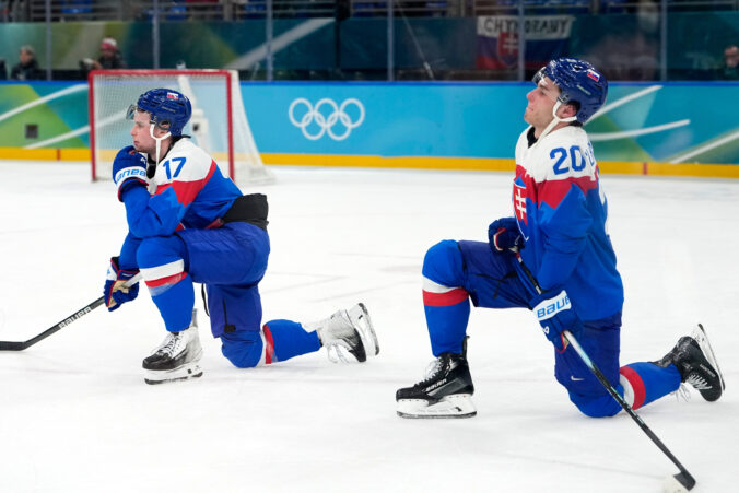 Hokej zápas o 3. miesto (bronz): Slovensko - Fínsko (fotografie)