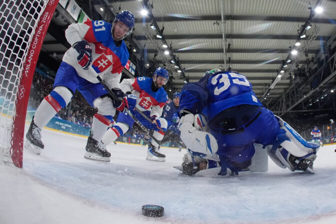 Hokej na olympiáde: Slovensko - Taliansko