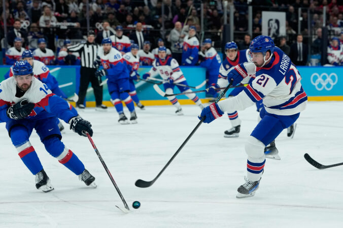 Hokej - semifinále: Slovensko - USA (fotografie)