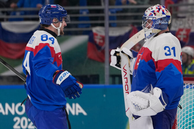 Hokej na olympiáde: Slovensko - Fínsko