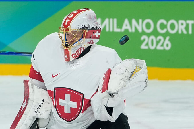 Hokej štvrťfinále Fínsko - Švajčiarsko na olympiáde