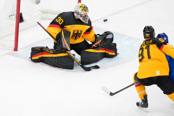 Hokej štvrťfinále Slovensko - Nemecko na olympiáde