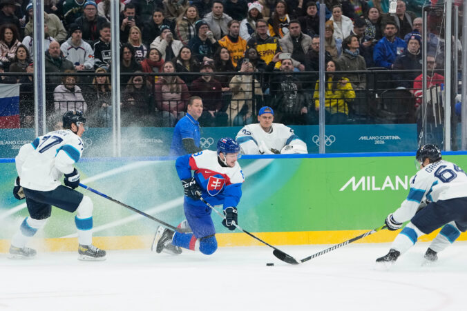 Hokej zápas o 3. miesto (bronz): Slovensko - Fínsko (fotografie)