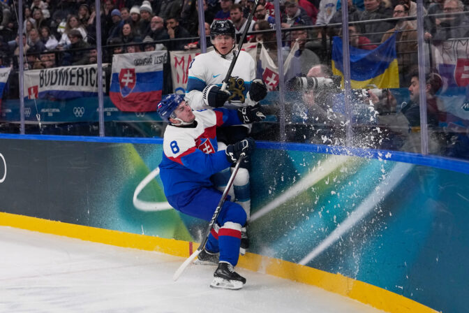Hokej na olympiáde: Slovensko - Fínsko