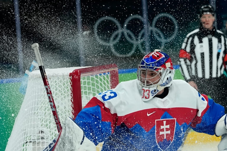 Hokej - semifinále: Slovensko - USA (fotografie)