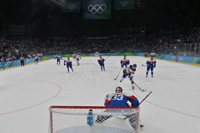Hokej - semifinále: Slovensko - USA (fotografie)