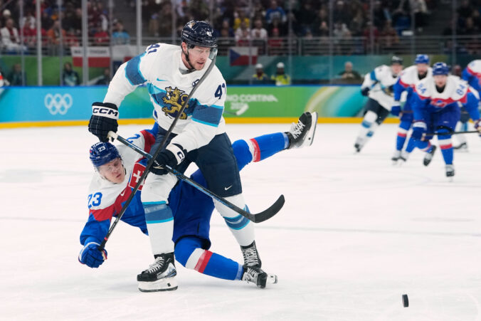 Hokej zápas o 3. miesto (bronz): Slovensko - Fínsko (fotografie)