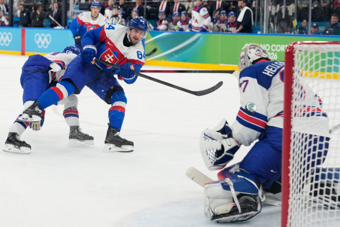 Hokej - semifinále: Slovensko - USA (fotografie)