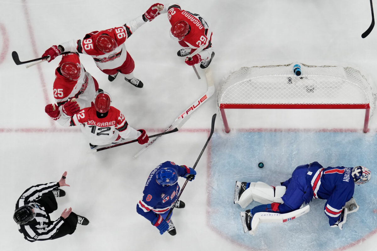 Hokej na olympiáde: USA - Dánsko