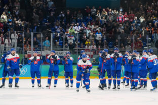 Hokej zápas o 3. miesto (bronz): Slovensko - Fínsko (fotografie)