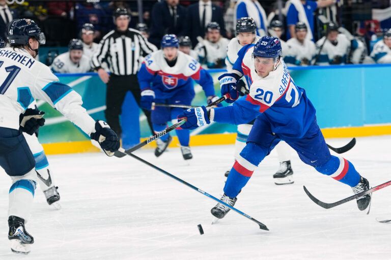 Hokej zápas o 3. miesto (bronz): Slovensko - Fínsko (fotografie)