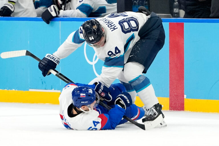 Hokej zápas o 3. miesto (bronz): Slovensko - Fínsko (fotografie)