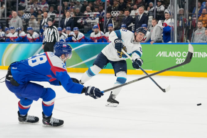 Hokej zápas o 3. miesto (bronz): Slovensko - Fínsko (fotografie)