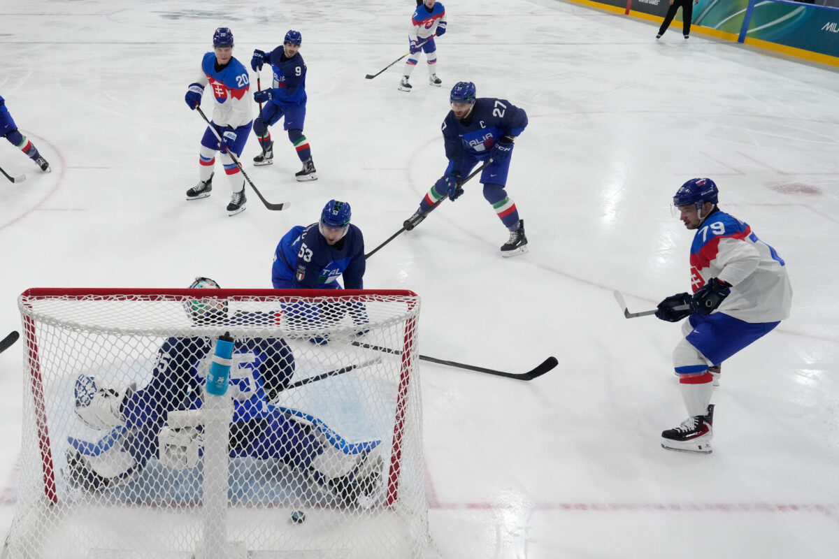 Hokej na olympiáde: Slovensko - Taliansko