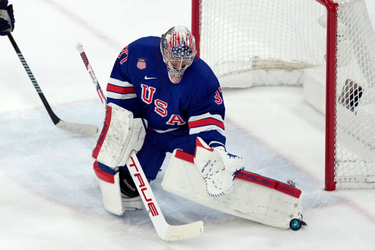 Hokej štvrťfinále USA - Švédsko na olympiáde