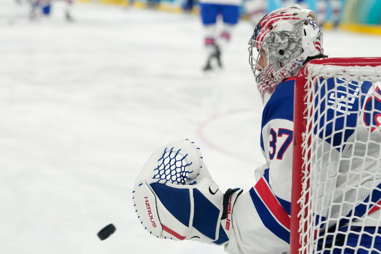 Hokej - semifinále: Slovensko - USA (fotografie)