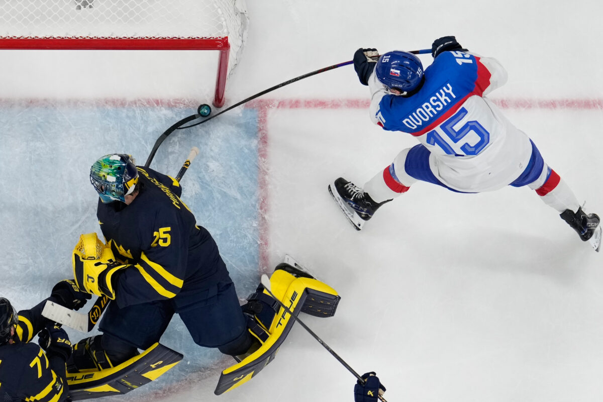 Hokej na olympiáde: Slovensko - Švédsko