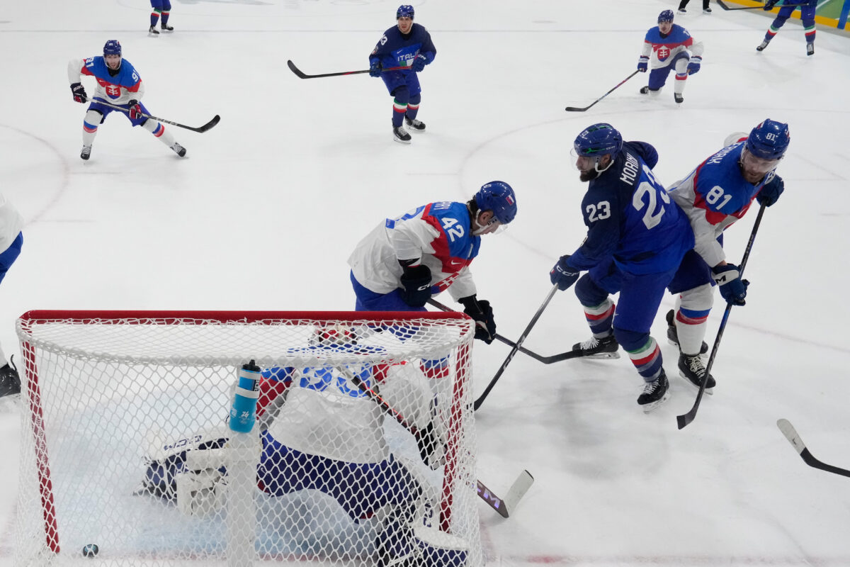 Hokej na olympiáde: Slovensko - Taliansko