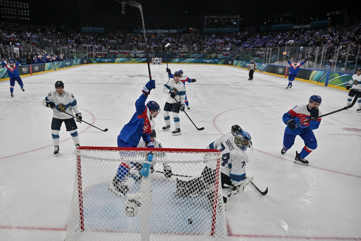 Hokej na olympiáde: Slovensko - Fínsko