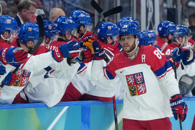 Hokej štvrťfinále Kanada - Česko na olympiáde