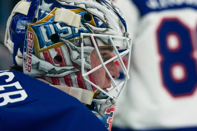 Hokej - semifinále: Slovensko - USA (fotografie)
