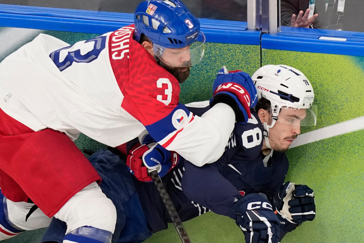 Hokej na olympiáde: Francúzsko - Česko