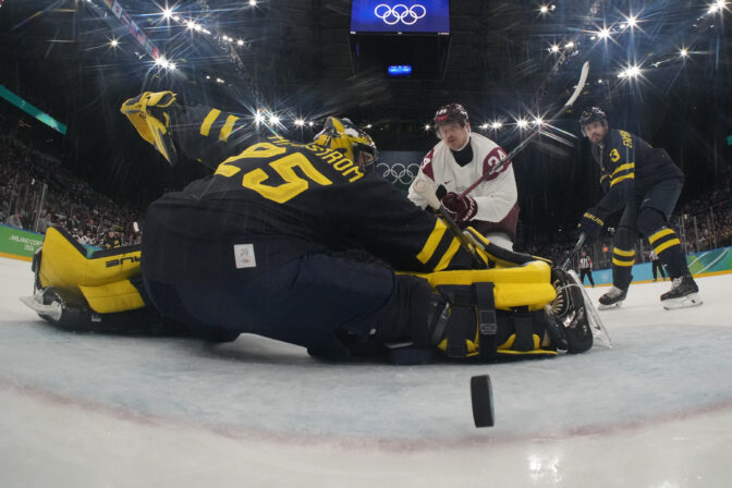 Hokej na olympiáde: zápas osemfinále Česko - Dánsko