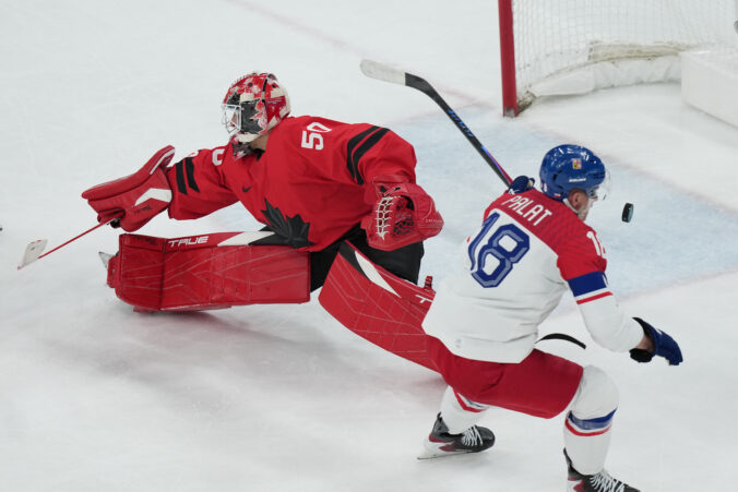 Hokej štvrťfinále Kanada - Česko na olympiáde