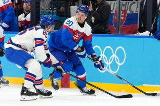 Hokej - semifinále: Slovensko - USA (fotografie)