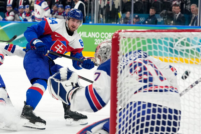 Hokej - semifinále: Slovensko - USA (fotografie)