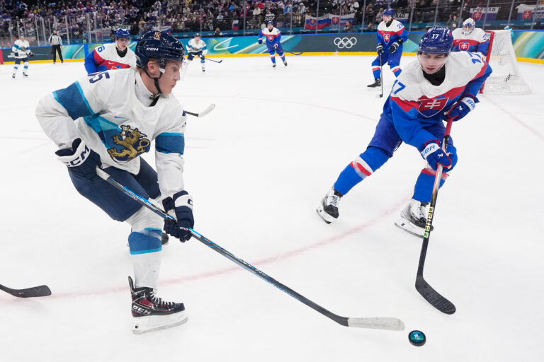 Hokej na olympiáde: Slovensko - Fínsko